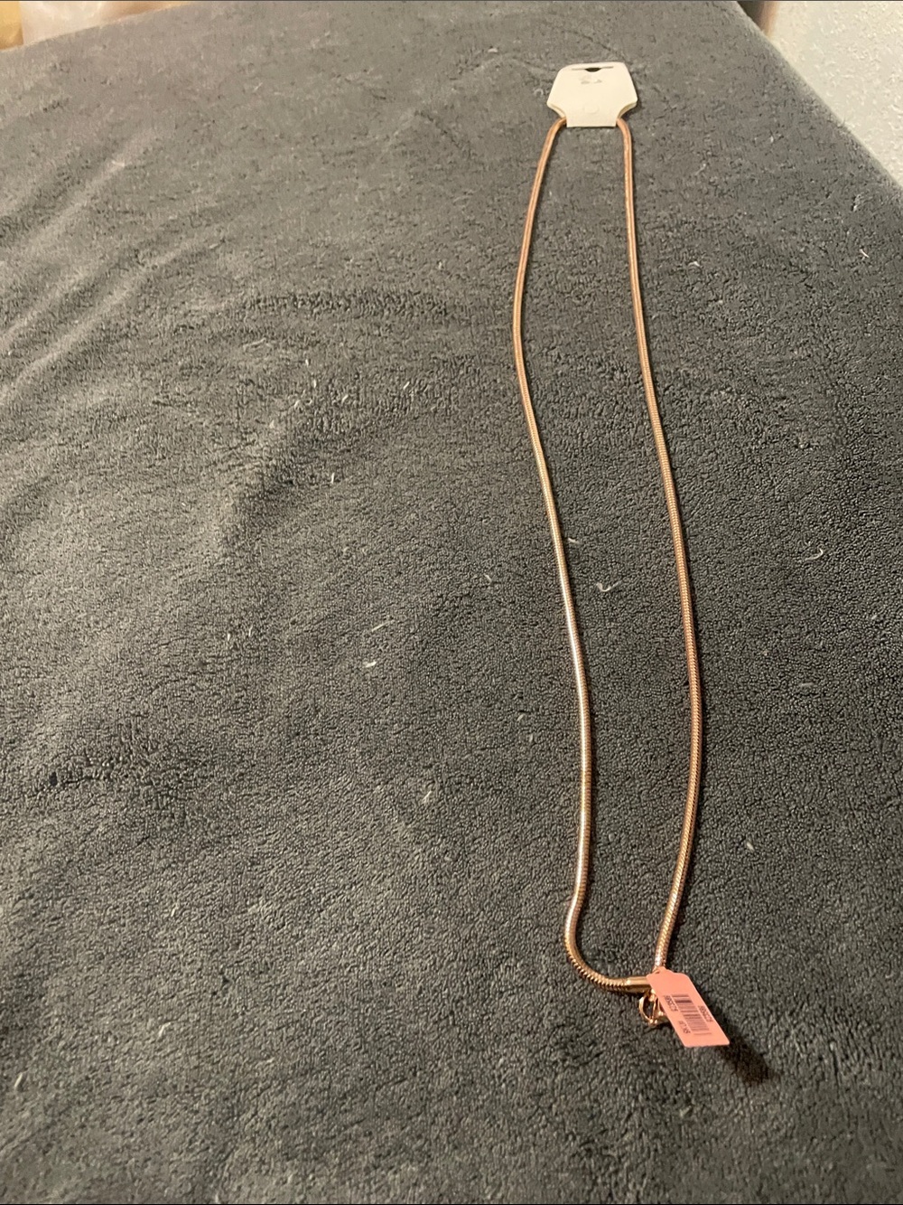 Sleek Ion plated Stainless Steel Snake Chain Necklace for Women